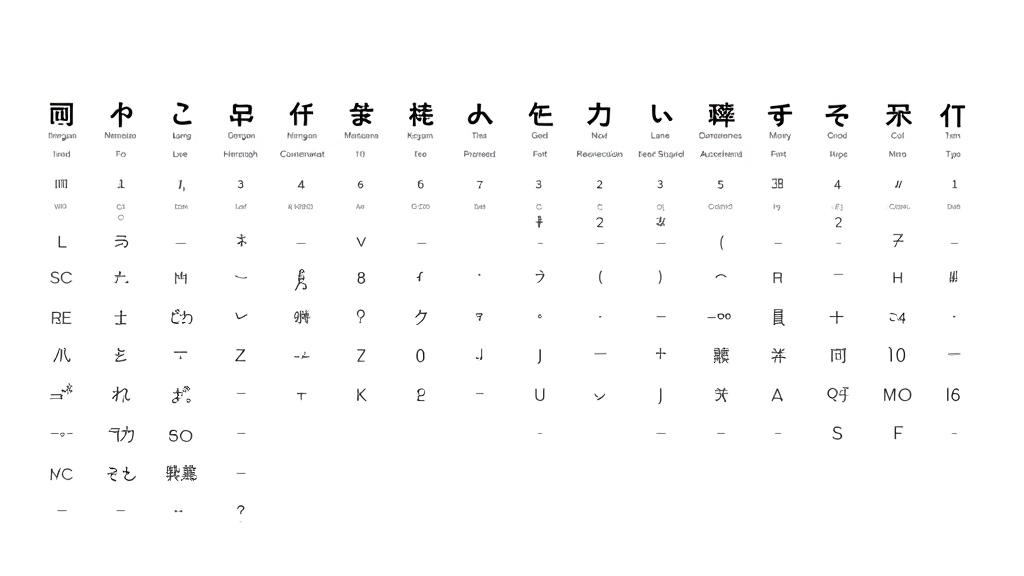 Tabulka všech 46 znaků hiragany s jejich romanizací